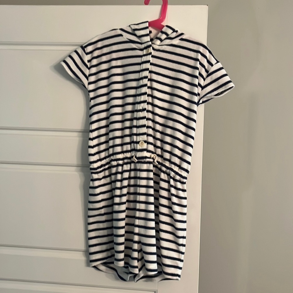 Jcrew Hooded Terry Romper